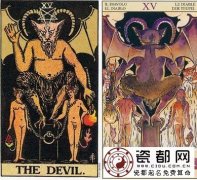 塔罗牌主牌牌灵-恶魔