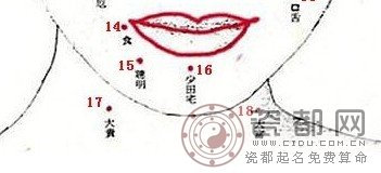 女人面相 下巴有痣